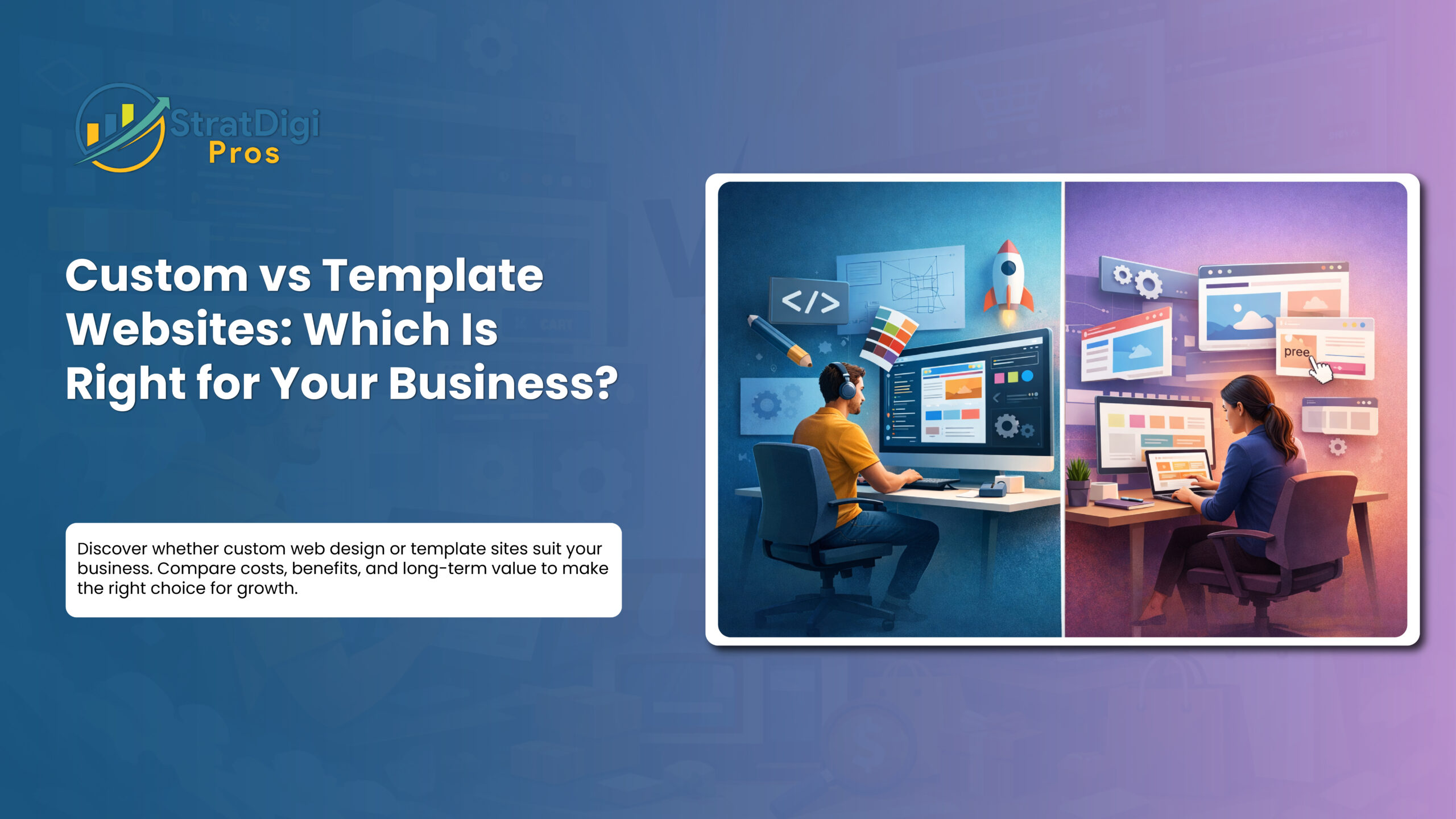 Custom vs Template Websites: Which Is Right for Your Business?